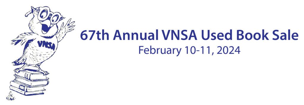 2024 VNSA Book Sale Feb. 10-11